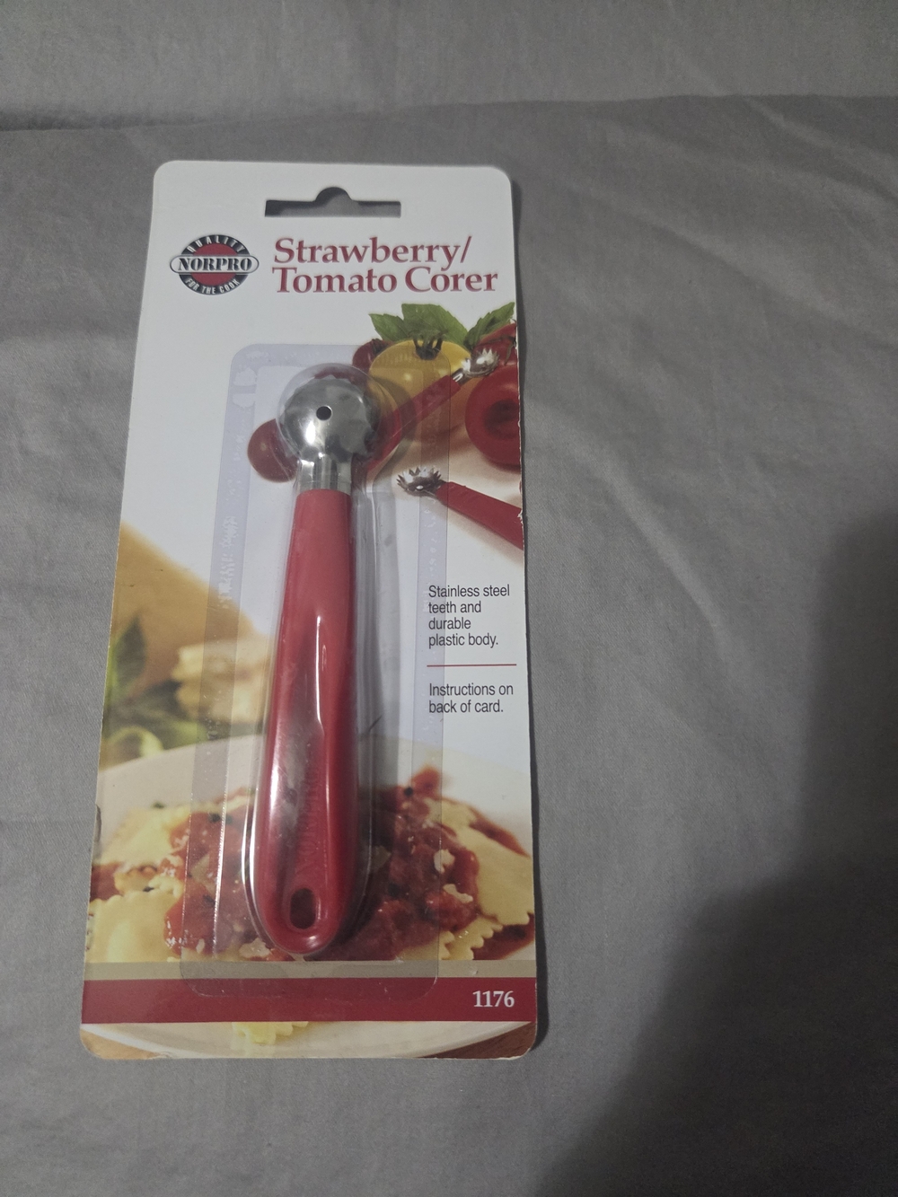 Norpro Red Strawberry & Tomato Corer